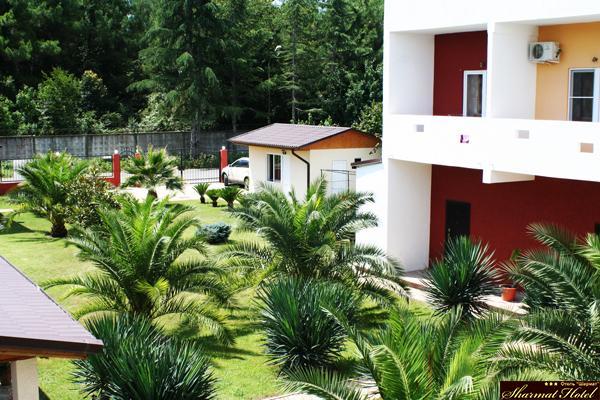 Hotel Sharmat Pizunda Esterno foto